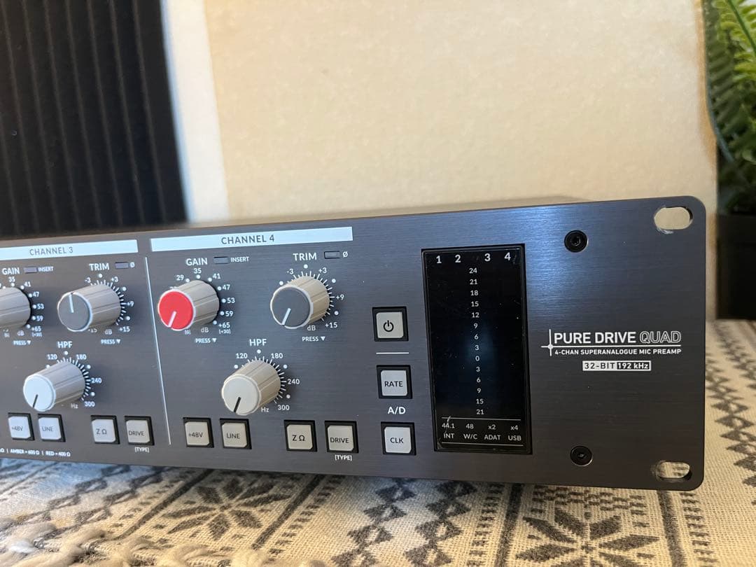 Solid State Logic PURE DRIVE QUAD 4チャンネル