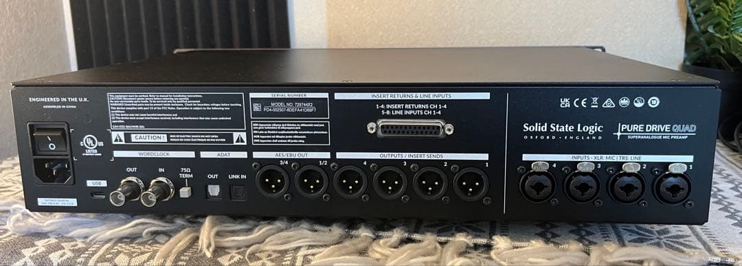 Solid State Logic PURE DRIVE QUAD 4チャンネル