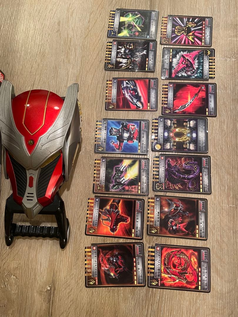 【2002年】仮面ライダー龍騎ドラグバイザー　カード付き