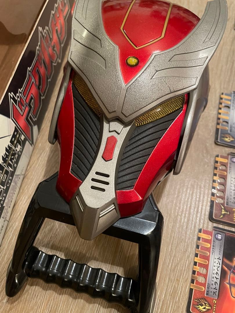 【2002年】仮面ライダー龍騎ドラグバイザー　カード付き