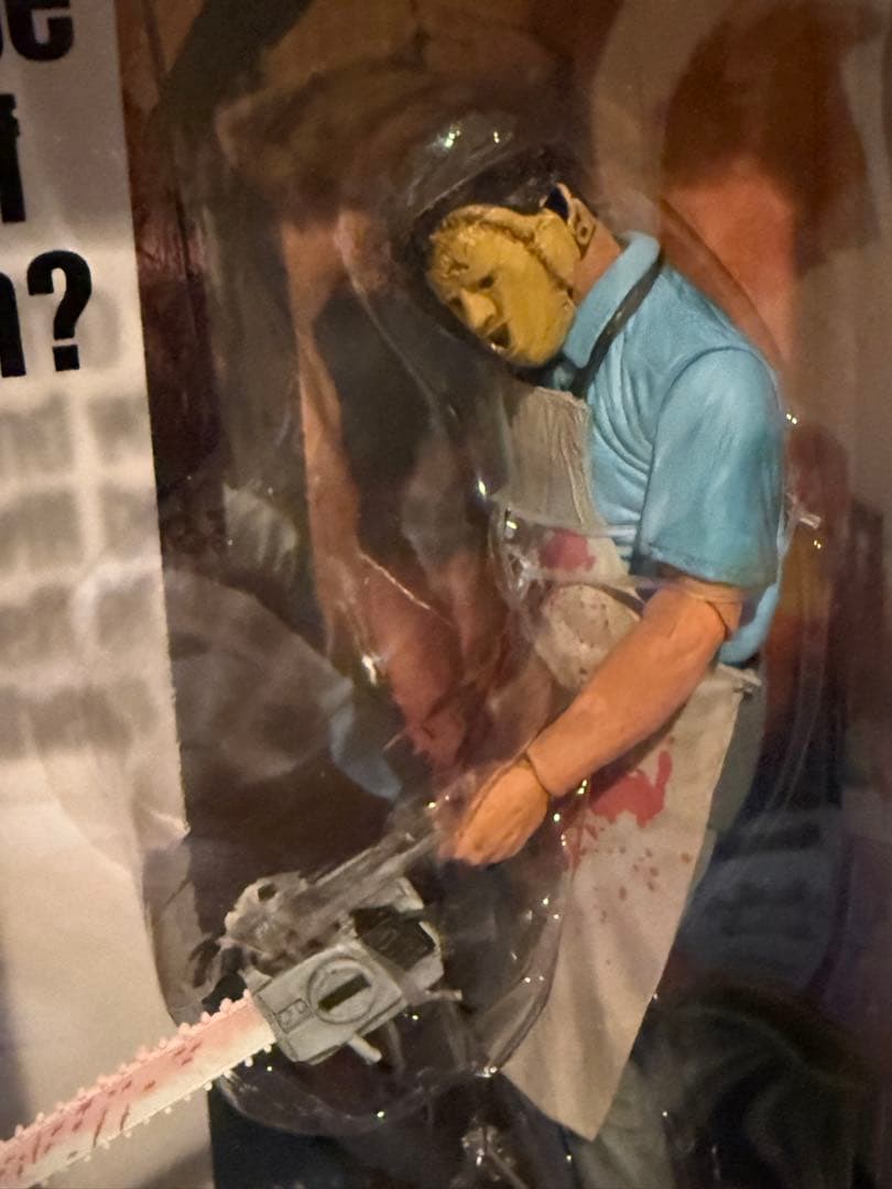 NECA ネカ　悪魔のいけにえ　レザーフェイス限定ポスター版