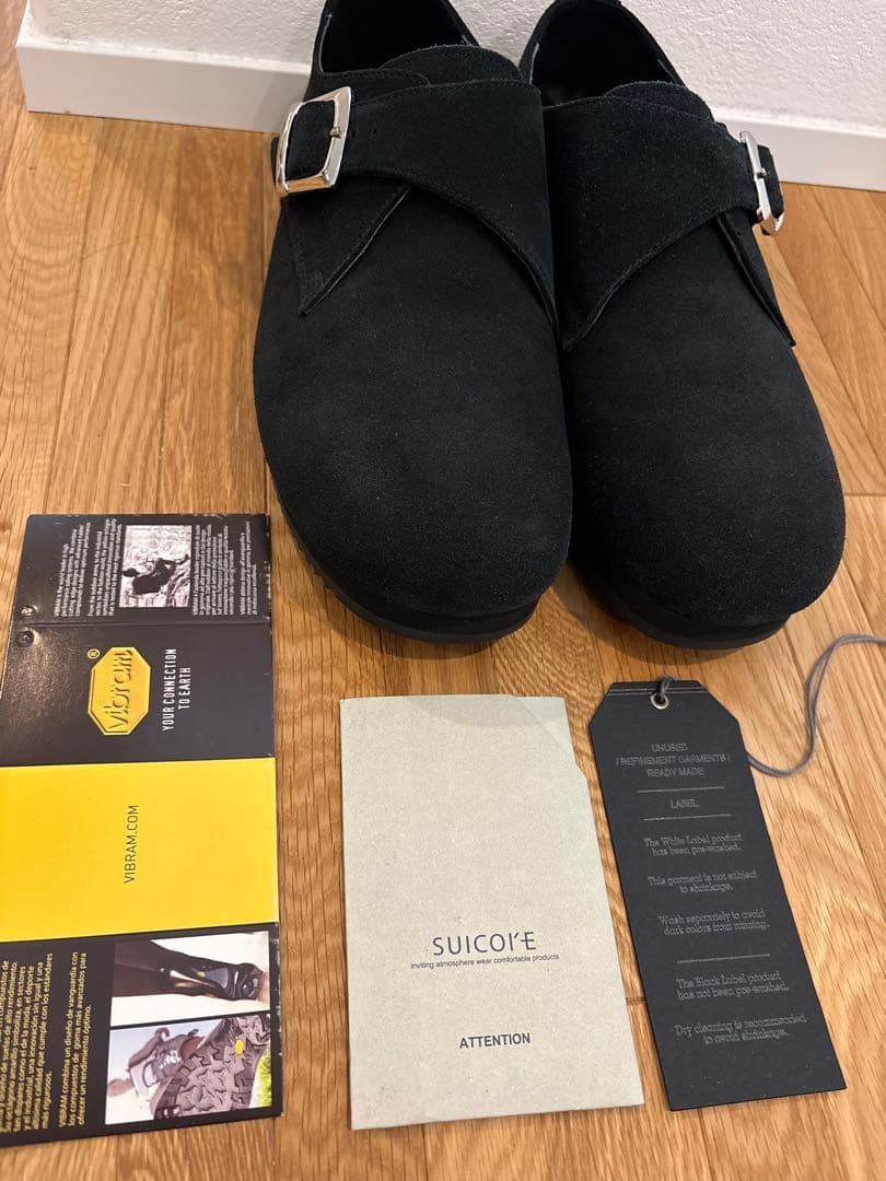 ロ*ー様 UNUSED x suicoke モンクストラップ シューズ　1LDK
