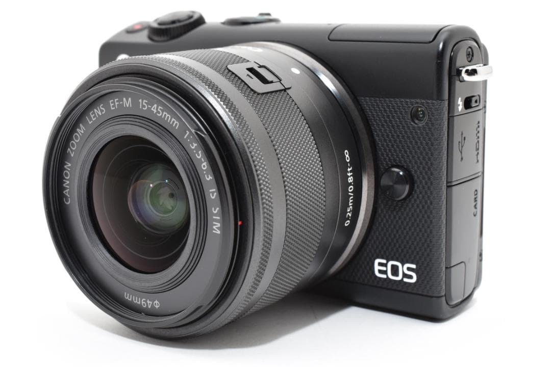 ■新品級■Canon キヤノン EOS M100 15-45mm IS STM