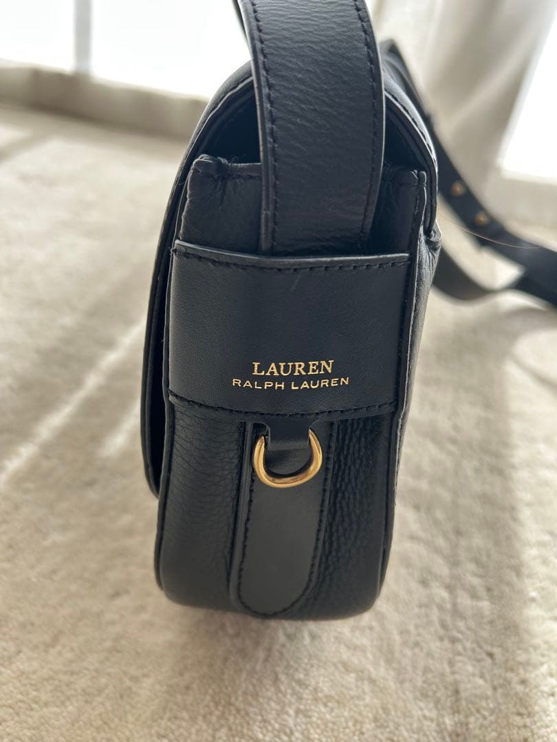 ラルフローレン　レザー ショルダーバッグ