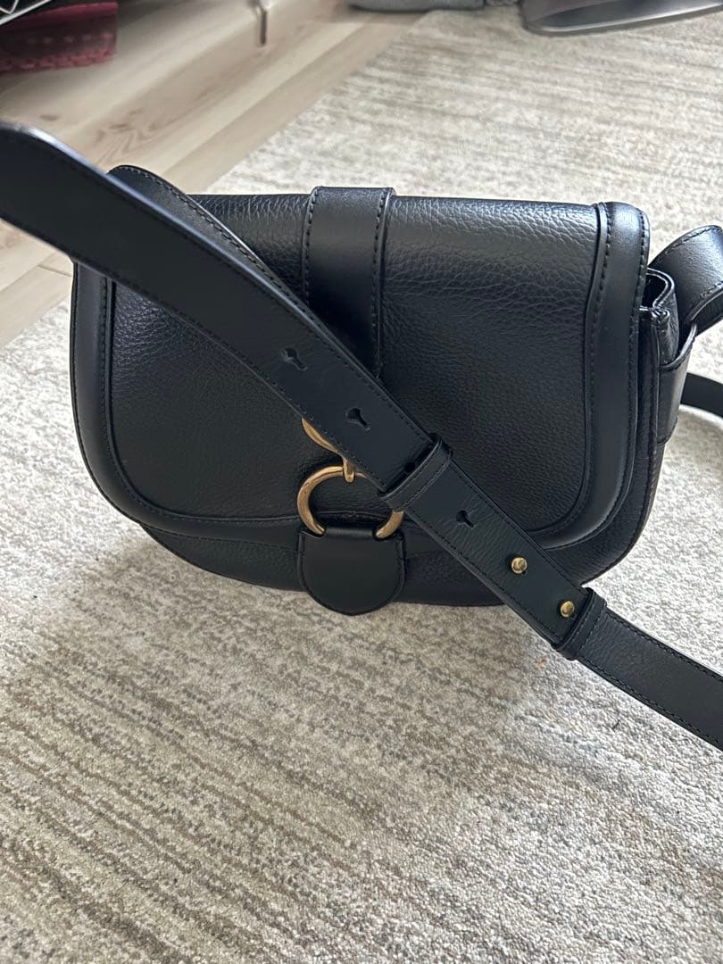 ラルフローレン　レザー ショルダーバッグ