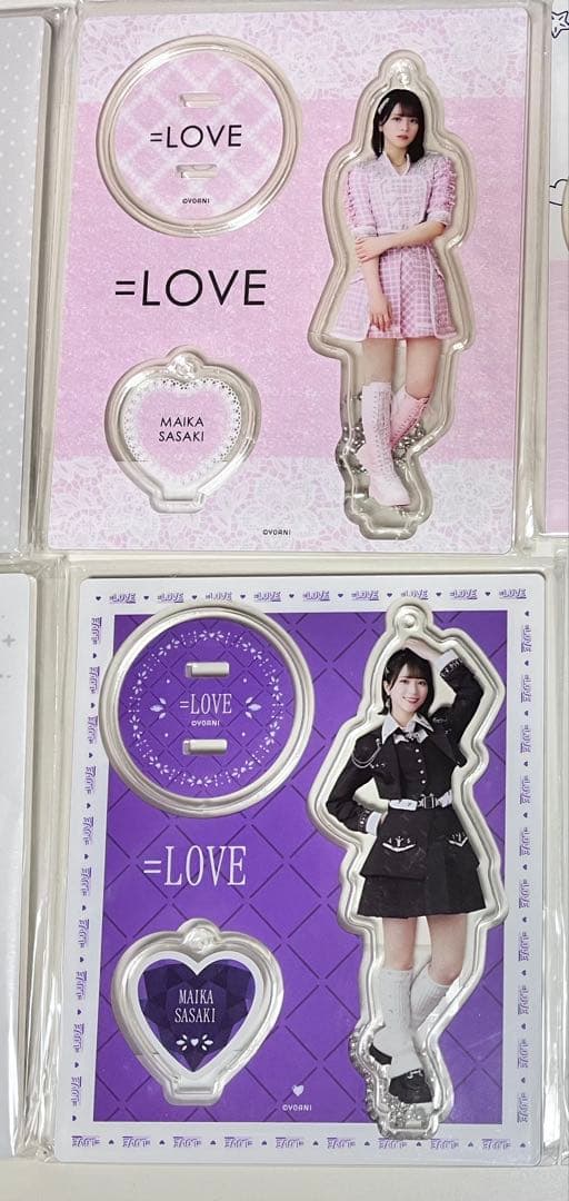 ＝LOVE 佐々木舞香　アクリルスタンド　まとめ売り