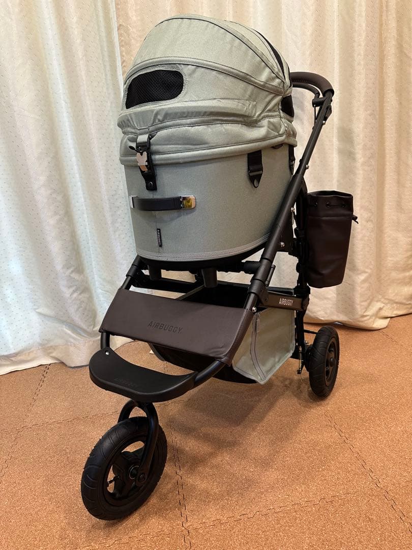 【エアバギー】ドーム3 レギュラーサイズ グラスグリーン　マットカバーおまけ付き