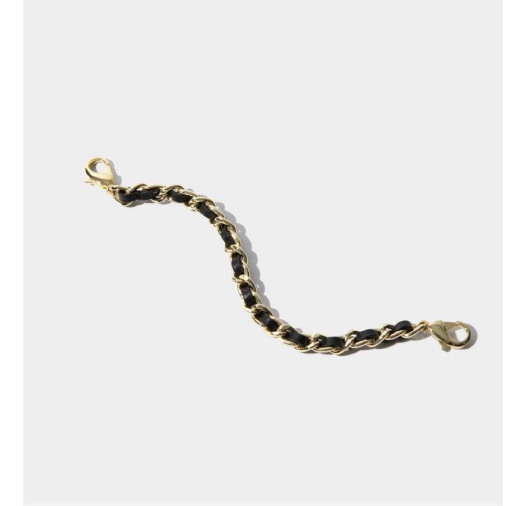 新品未使用 バンドリヤー リリー ストラップセット ブラック ゴールド