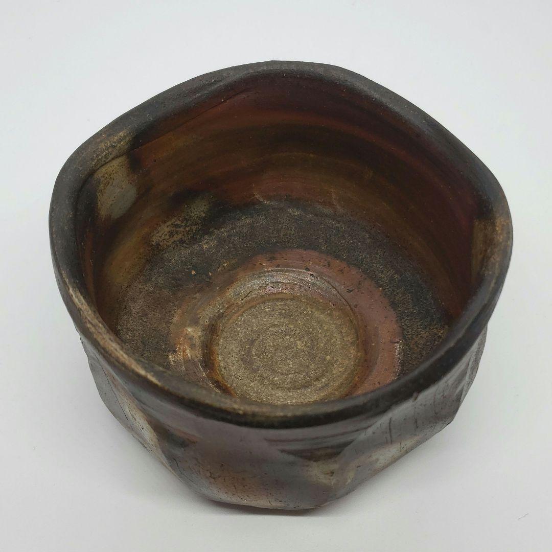 各見政峯　備前　茶碗