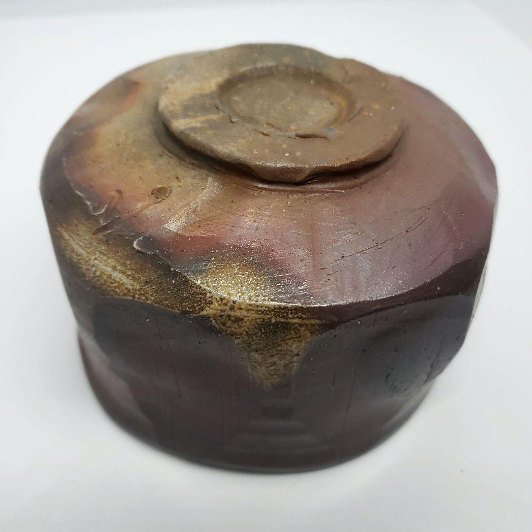 各見政峯　備前　茶碗