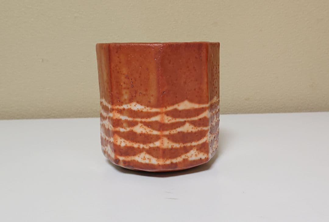 鈴木蔵 志野 湯のみ