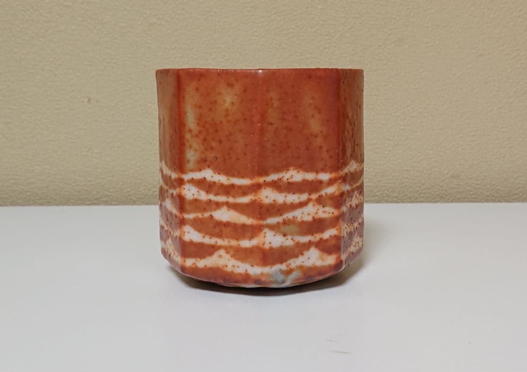 鈴木蔵 志野 湯のみ