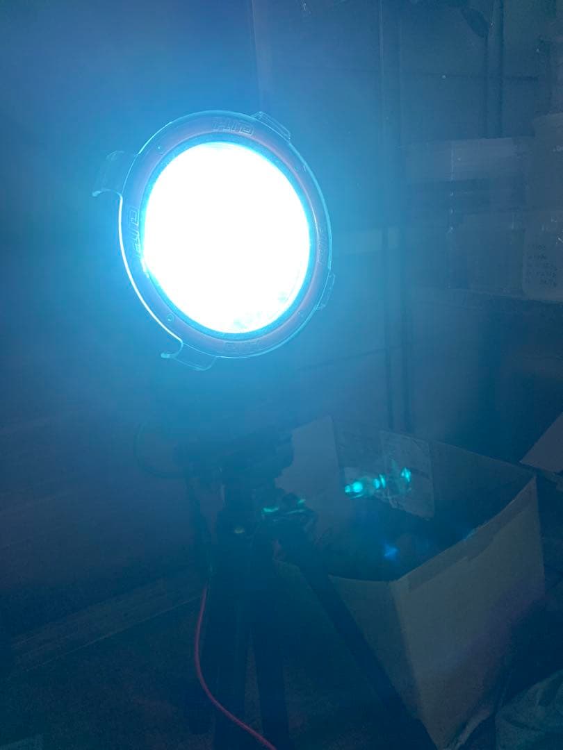 値下げ　今峰製HIDライト 7インチ6000Kクワガタ採集中型ライト実測87W