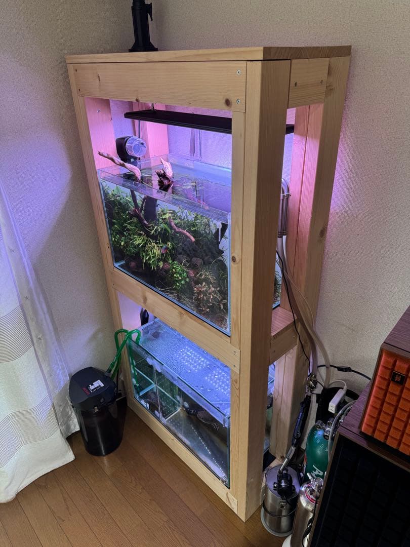 水槽台　3段仕様　60cm水槽用