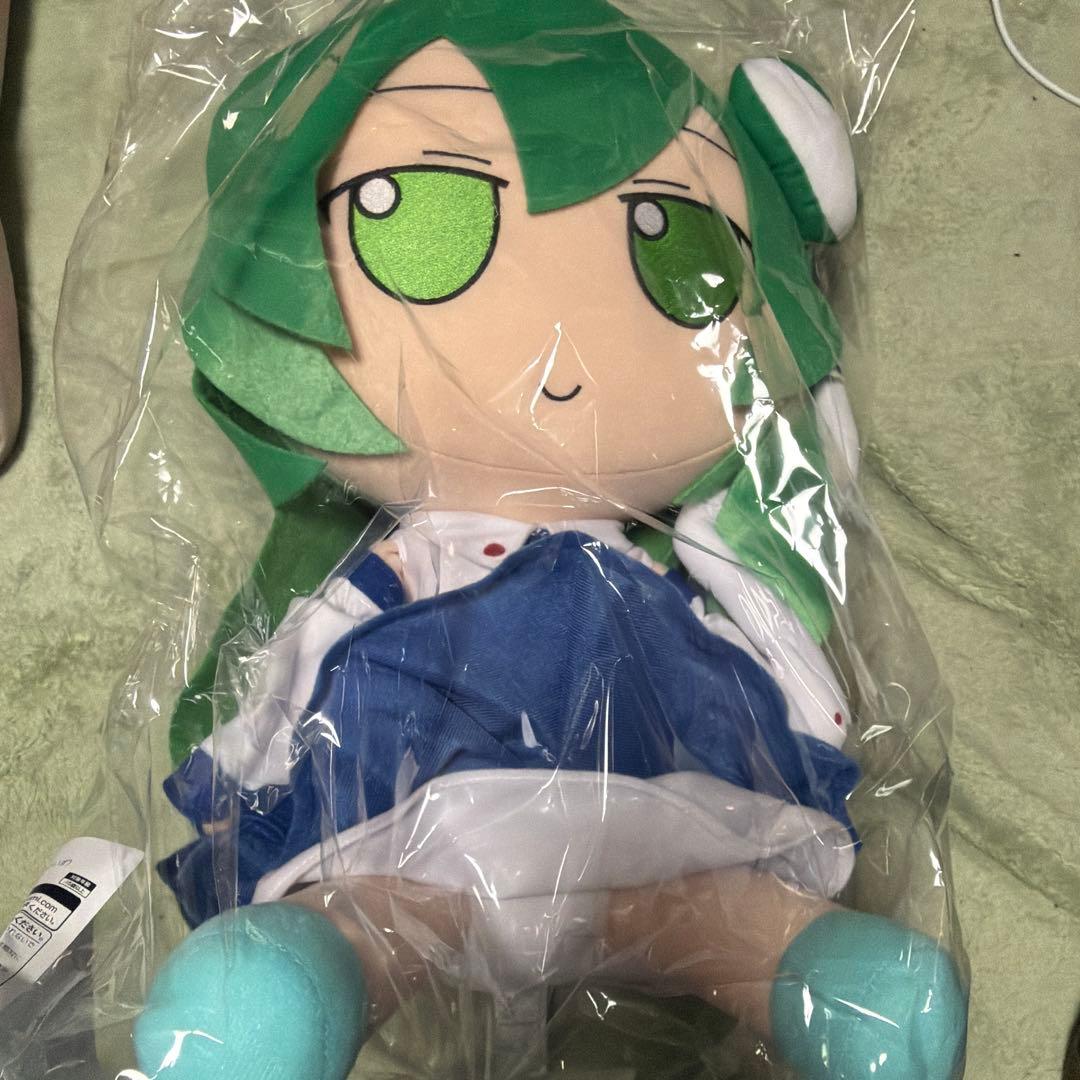【未開封】東方ぬいぐるみシリーズふもふもさなえ。（まんなかさいず）