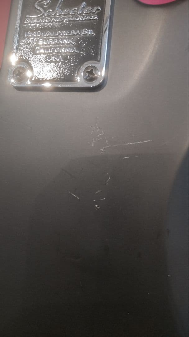 【SCHECTER】 Damien 7 Satin Black 7弦エレキギター