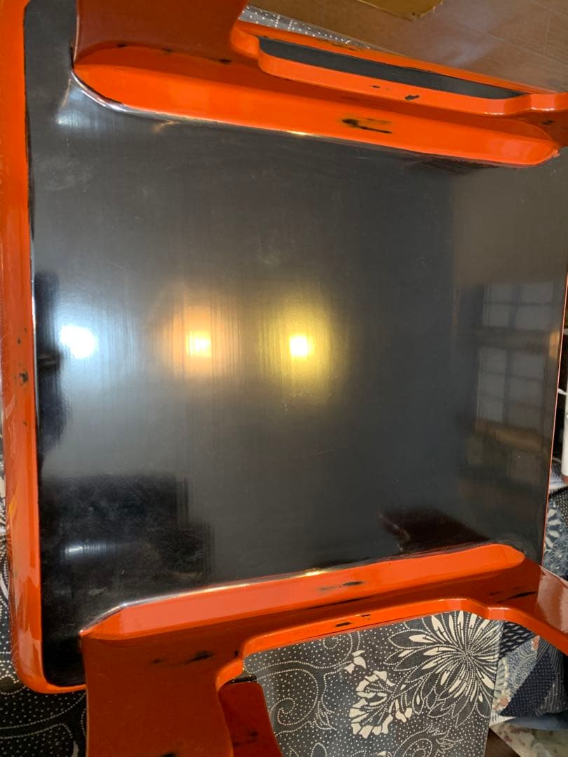 輪島塗　根来　御膳　足付膳　会席膳　５客　膳