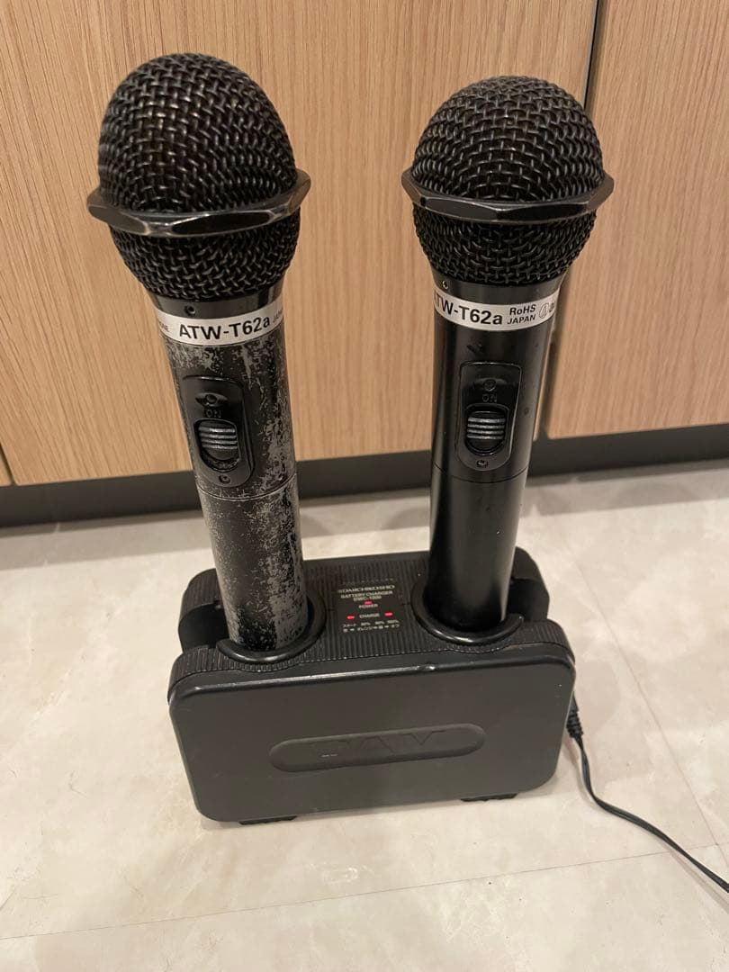 ATW-T62A ワイヤレスマイク 2本セット