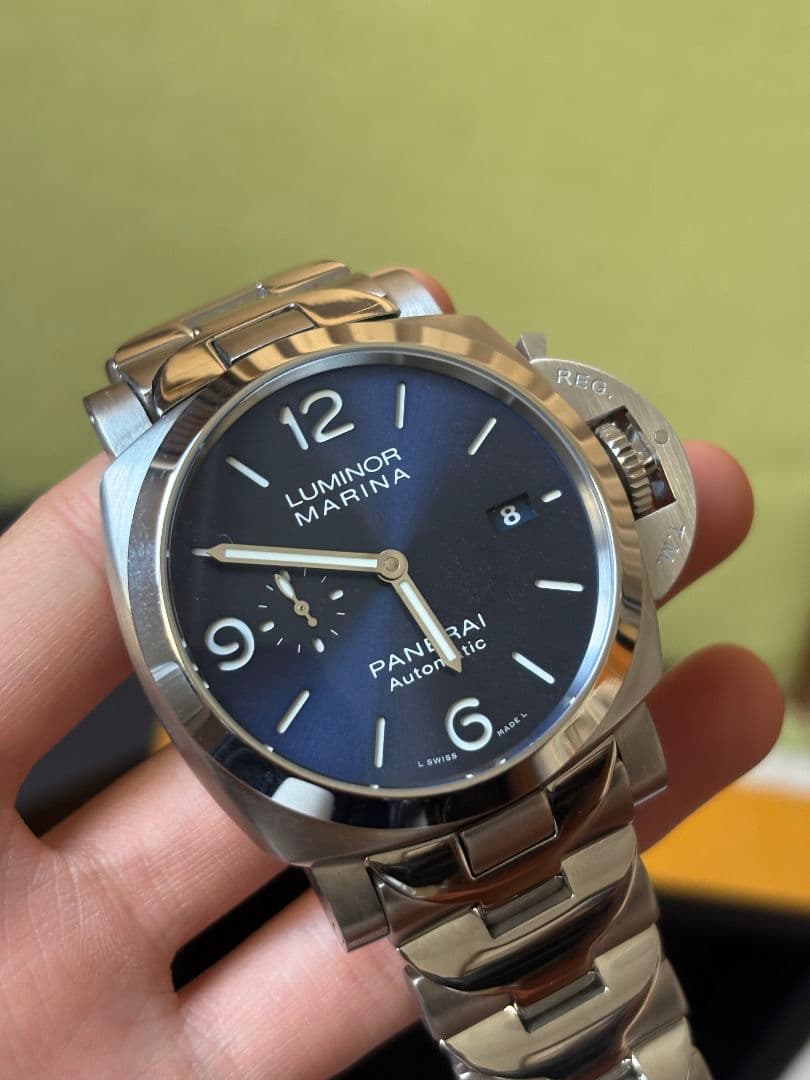 パネライ ルミノール マリーナ スペッチオ ブルー PAM01316 44mm