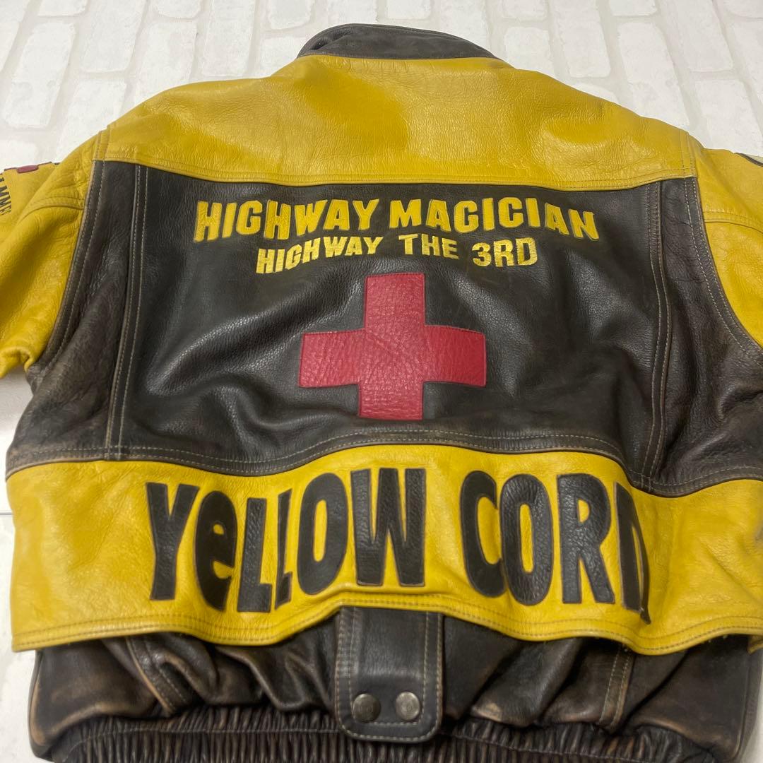 イエロー コーン YeLLOW CORn 牛革 レザー ライダース ジャケット