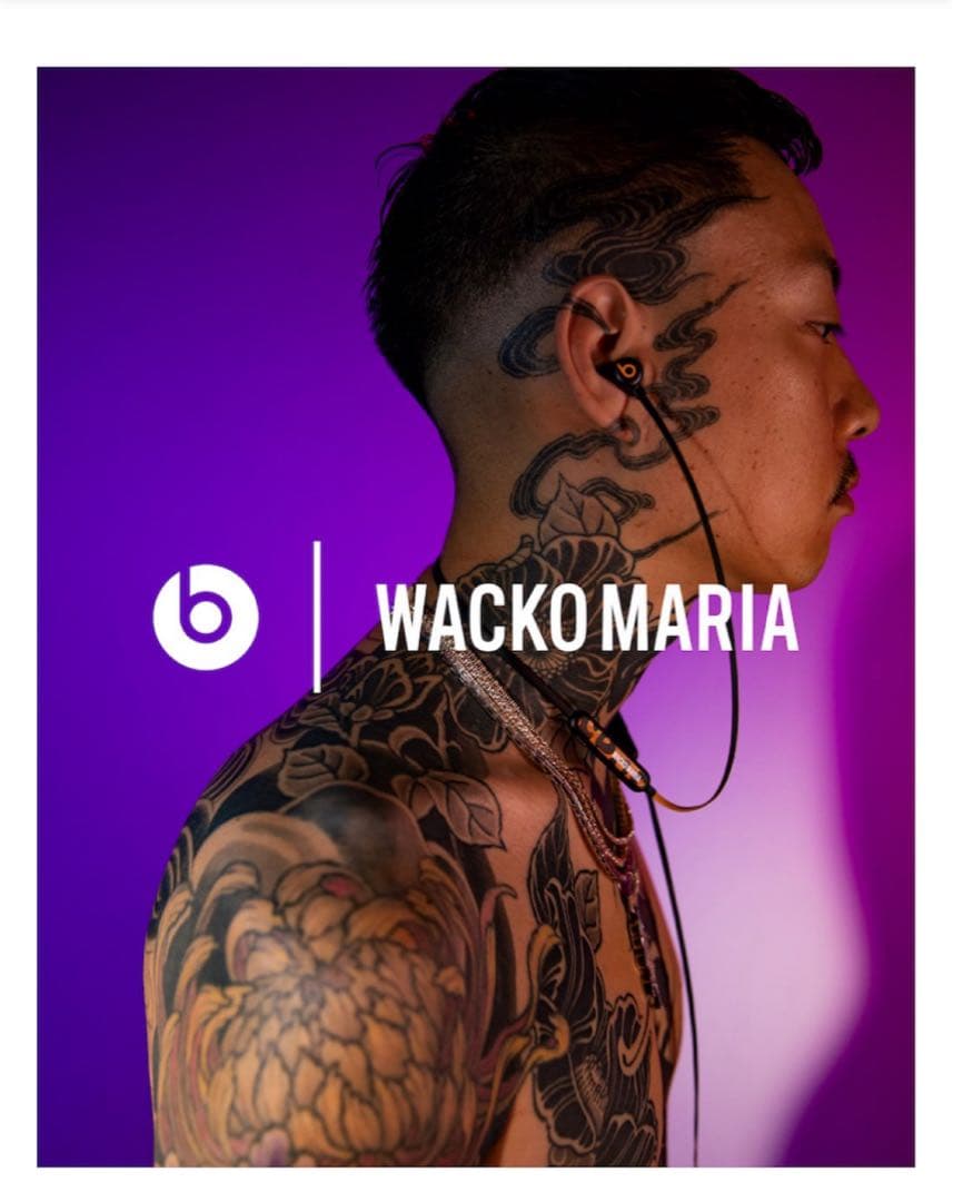 動作問題なし Beats by Dr. Dre × WACKO MARIA