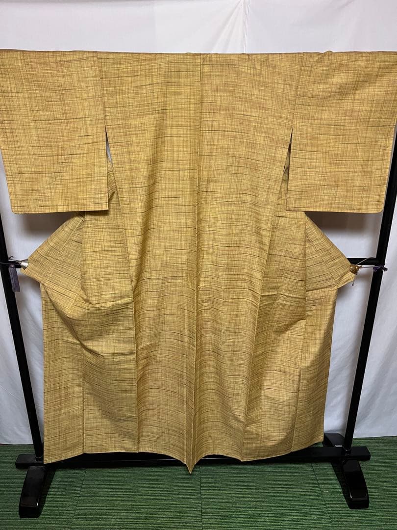 ☘️早い者勝ち☘️【国宝品】●岐阜県無形文化財【郡上紬】●幻の紬●草木染●紬●着物