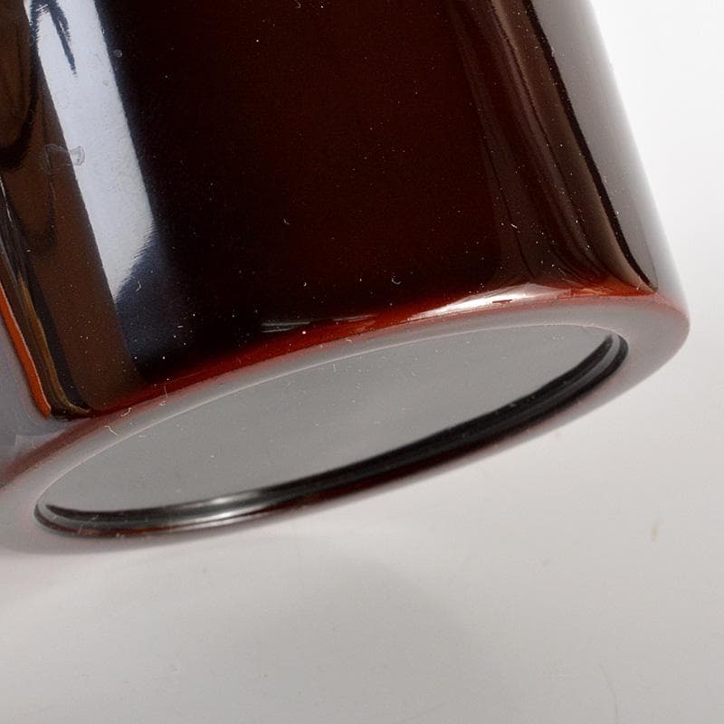 茶道具　塗師　千穂造　井伊大老好　撫子に鵜飼蒔絵　金林寺棗　共箱　V　R6487