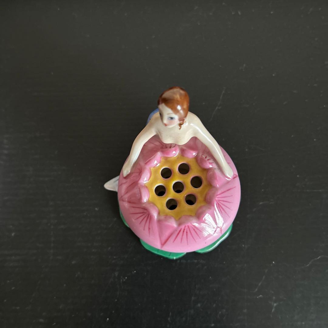 オールドノリタケ　デコレディ　人魚　 フィンガー　マーメイドボール