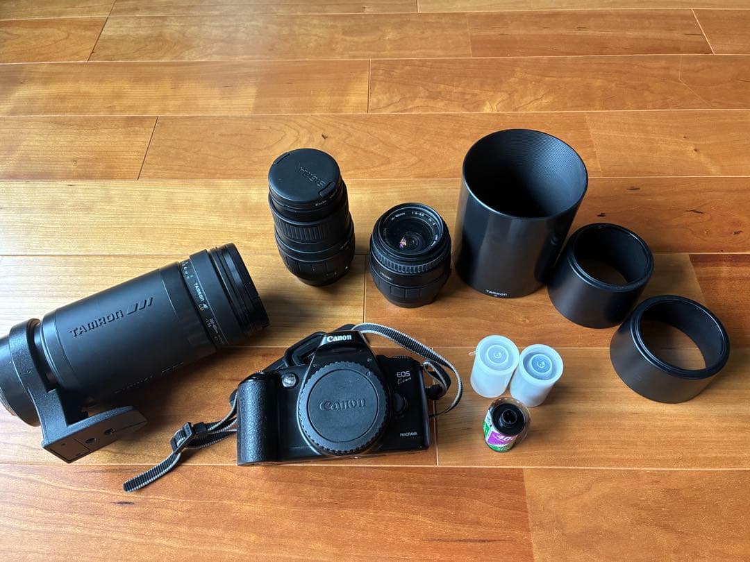 Canon EOS kiss Panorama レンズ3つフィルム付き