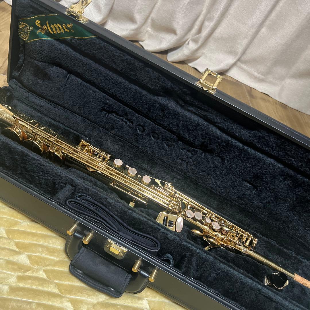セルマー ソプラノサックス SA-80ⅡJubilee GL W/E 彫刻有
