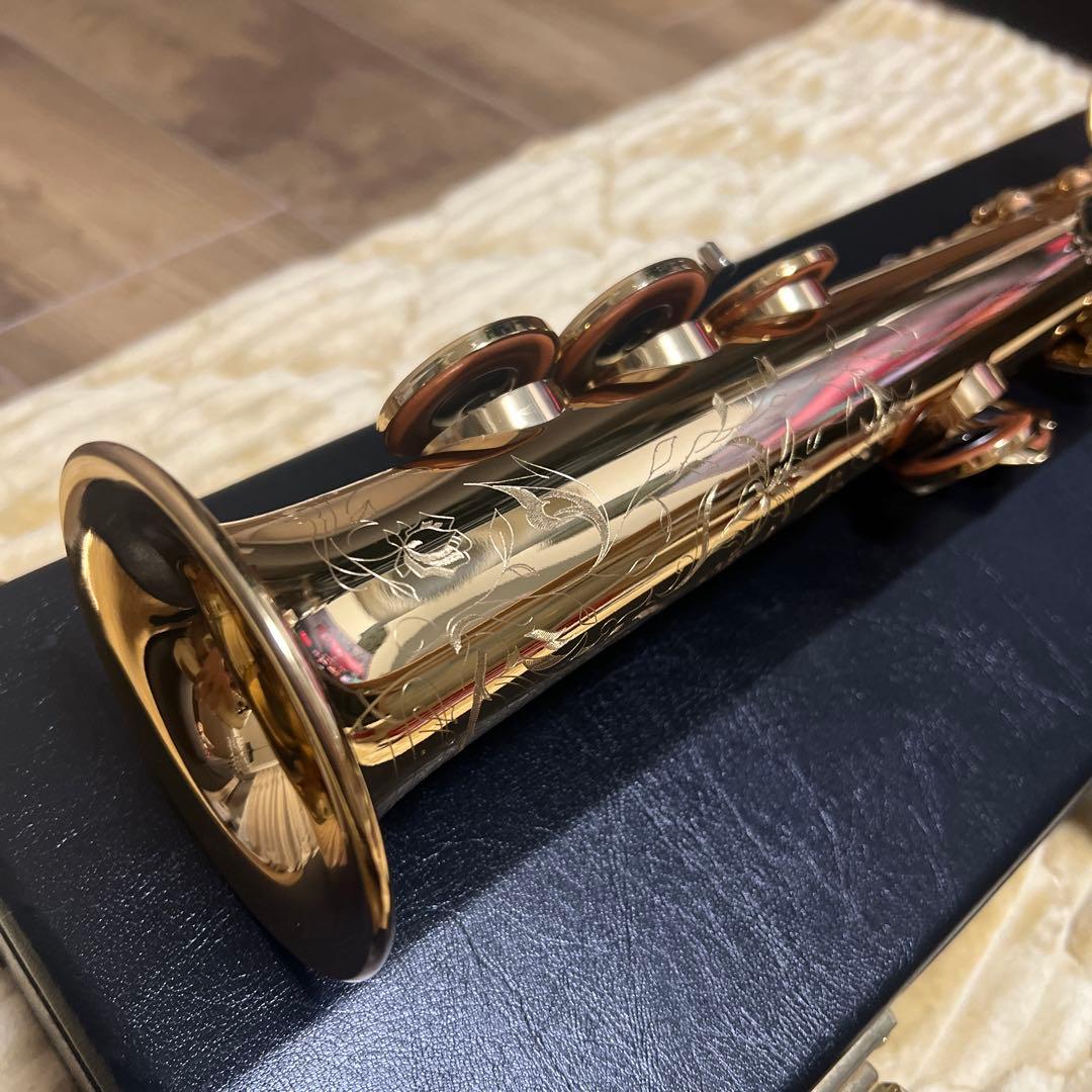 セルマー ソプラノサックス SA-80ⅡJubilee GL W/E 彫刻有