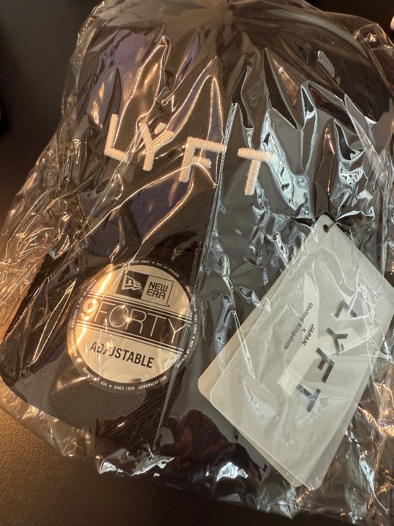 【新品/未使用】LÝFT×NEW ERA 9FORTY-BLACK