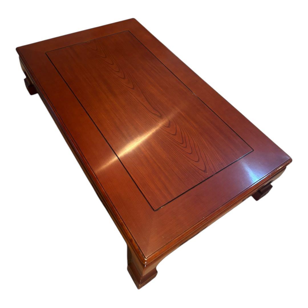 カリモク　ローテーブル　座卓　大きい