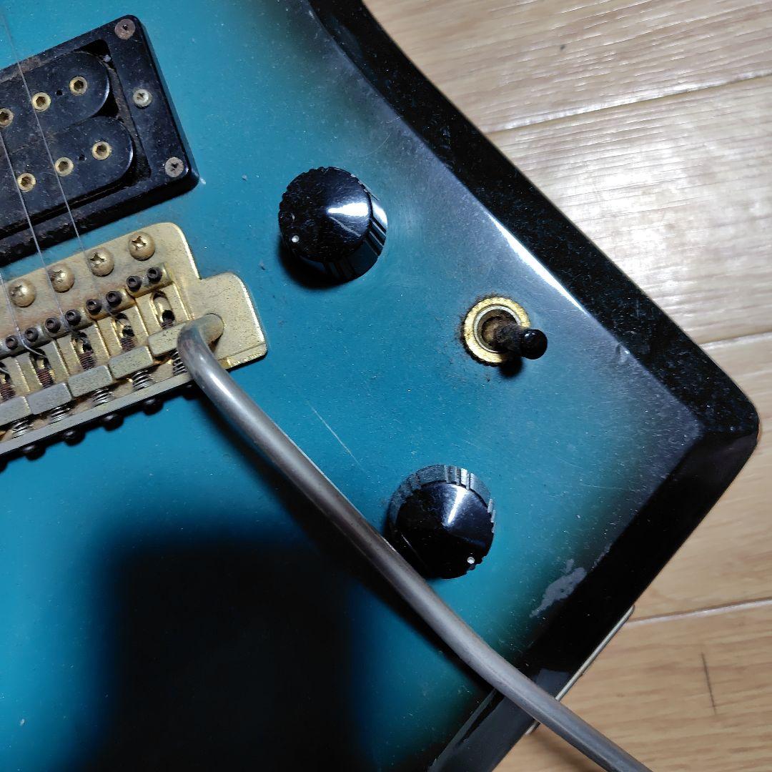 ま*み様 Z-Deluxe エレキギター グラデーションブルー　ジャンク品