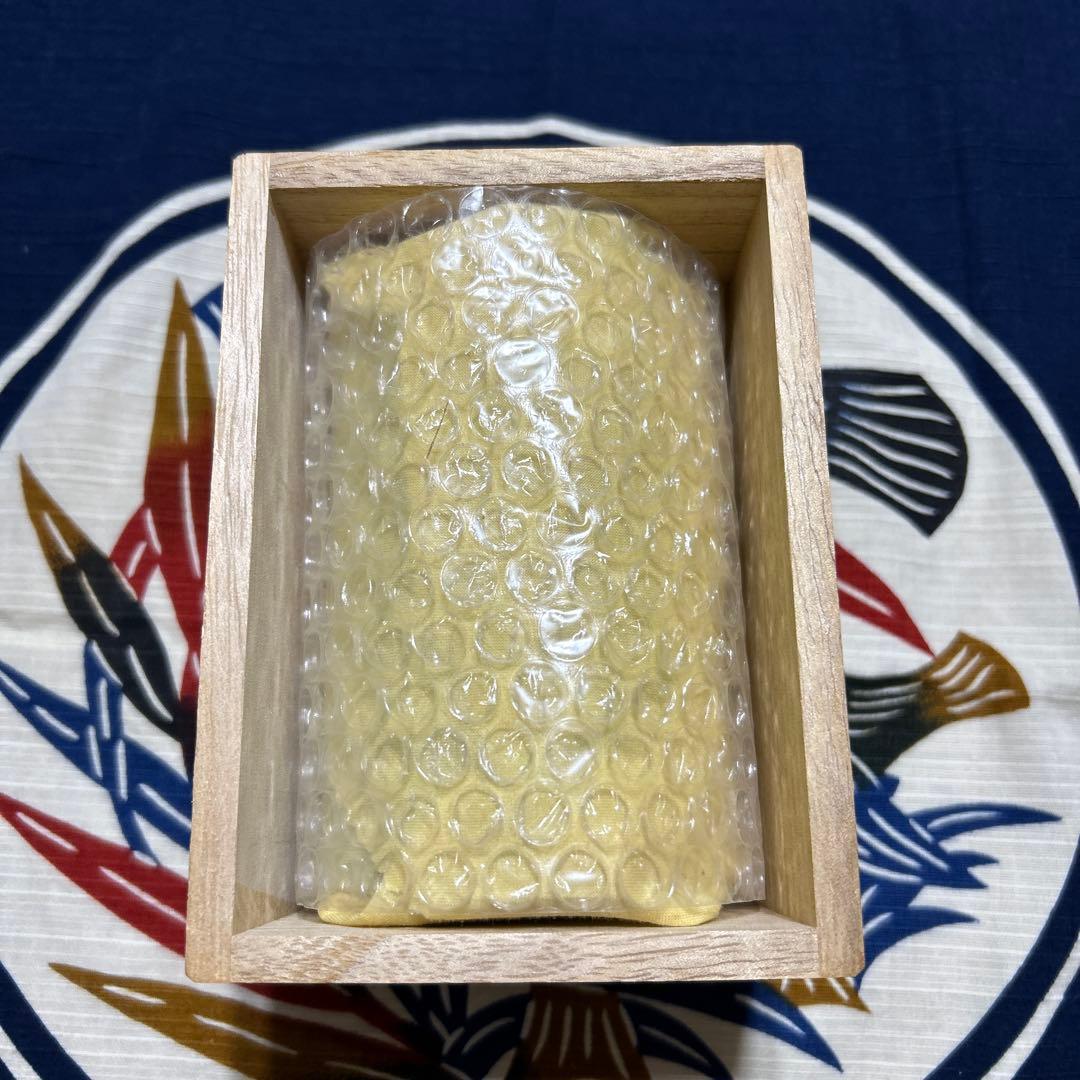 銅製茶筒　鎚起銅器　富貴堂