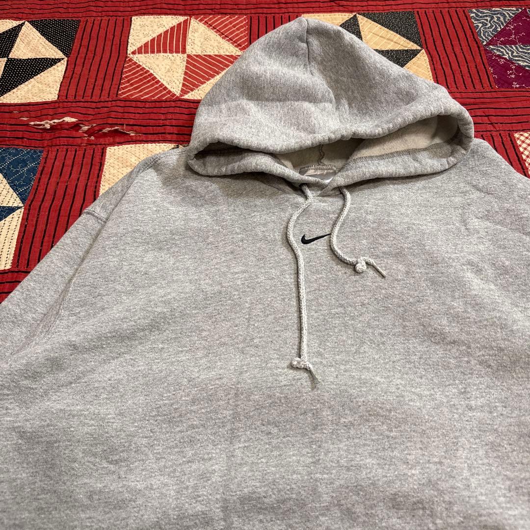 名作 90s〜 Nike センタースウォッシュ パーカー XL グレー