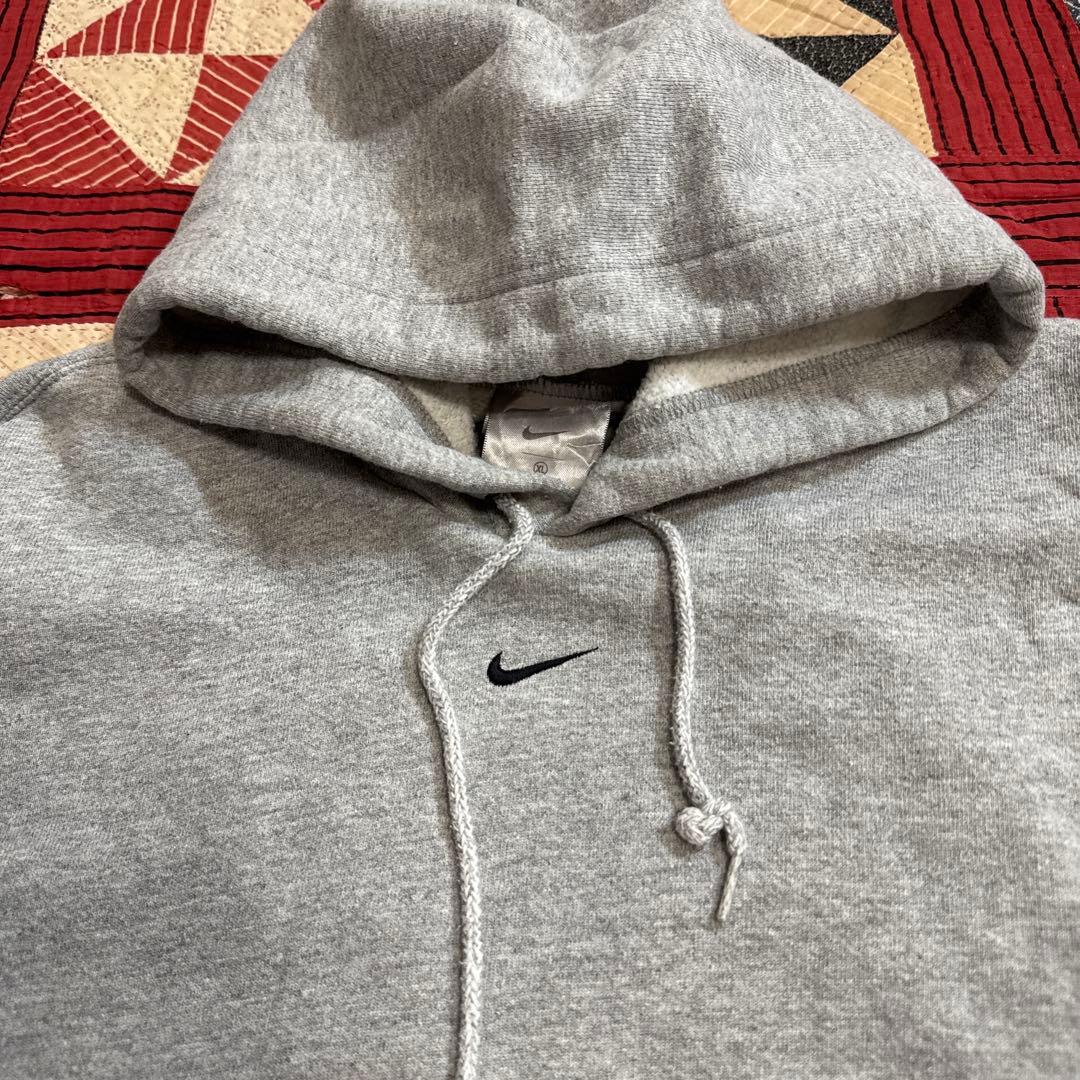 名作 90s〜 Nike センタースウォッシュ パーカー XL グレー