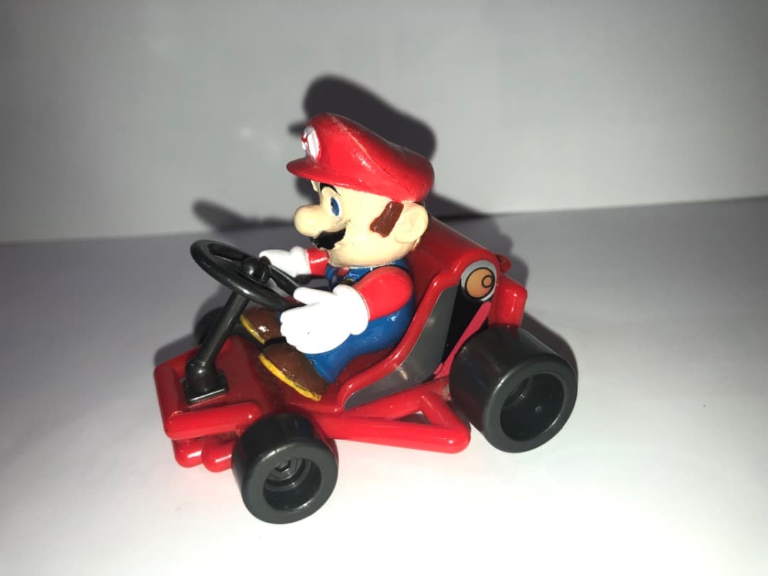 当時物 レトロ1992年バンダイ マリオカート 任天堂 スーパーマリオ　SFC