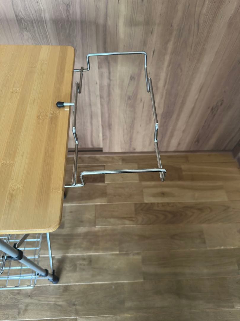 【廃盤】 peak フィールドキッチンテーブル ガビングフレーム付き