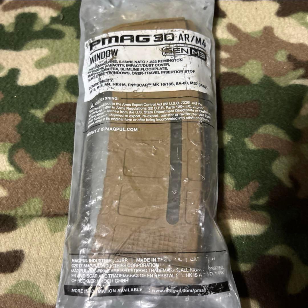 新品　未使用　米軍実物　MAGPUL PMAG 30 窓付き　マグプル　Pマグ④