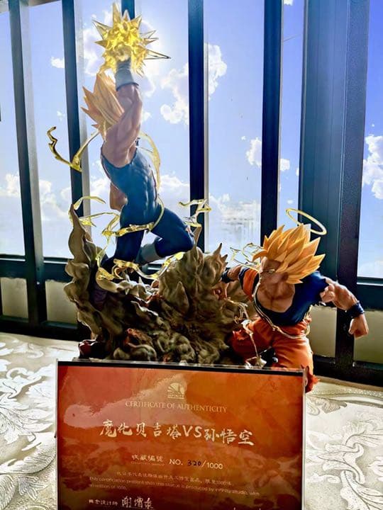 infinity  studio ドラゴンボールz 孫悟空　vs 魔人ベジータ