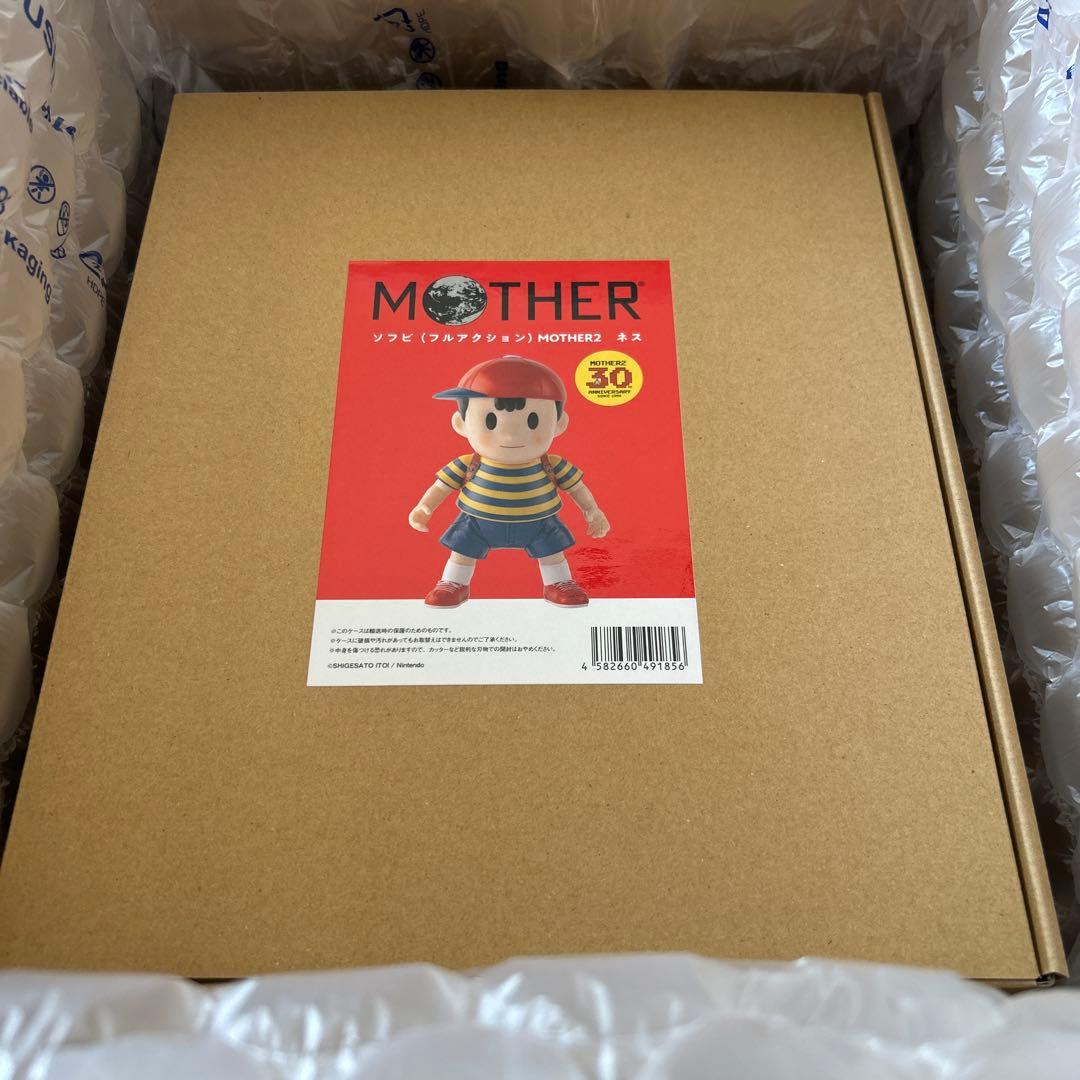ほぼ日ストア　ソフビ　フルアクション　MOTHER2 ネス