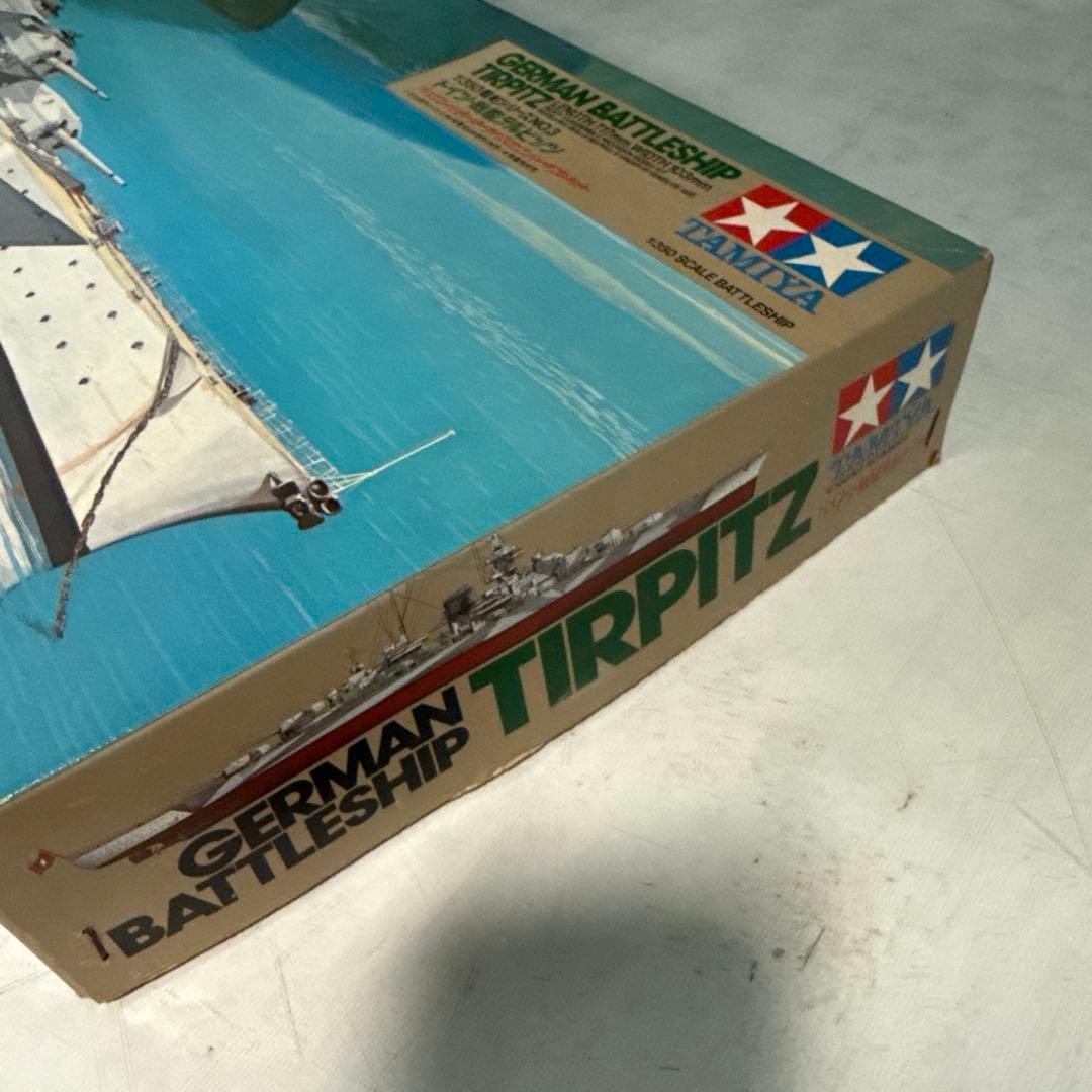 【未組立】タミヤ 1/350 ドイツ戦艦ティルピッツ TIRPITZ プラモデル