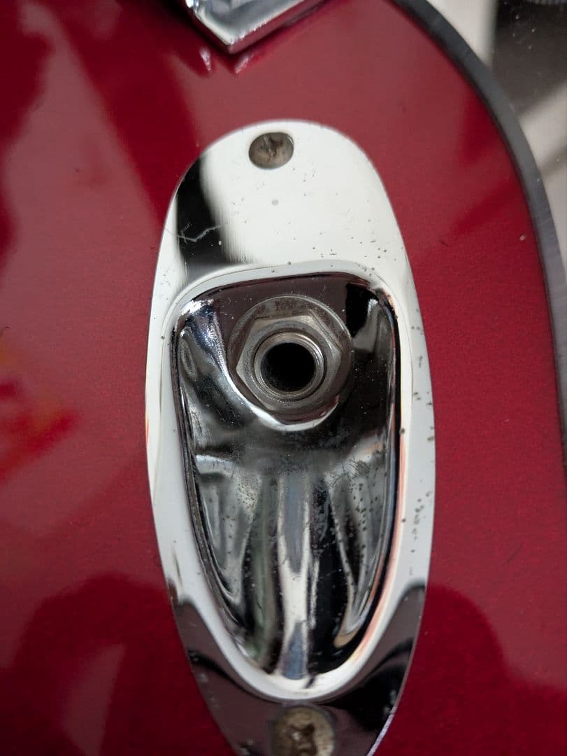 Mavis メイビス エレキギター ストラトタイプ 赤 石橋楽器・ソフトケース