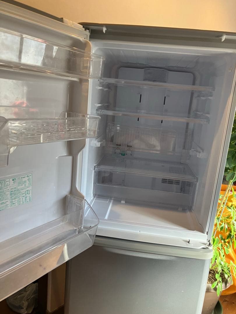 美品　SHARP 冷蔵庫 SJ-W351E-S 350L