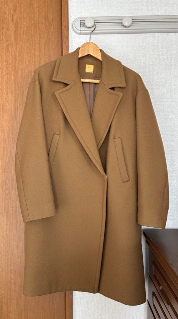 Deuxieme Classe キャメル チェスターコート