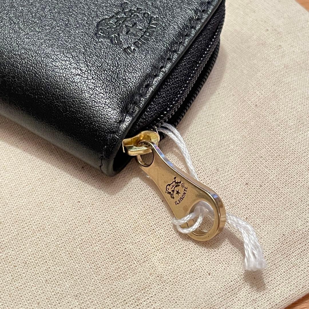 イルビゾンテ　レザーペンケース　黒