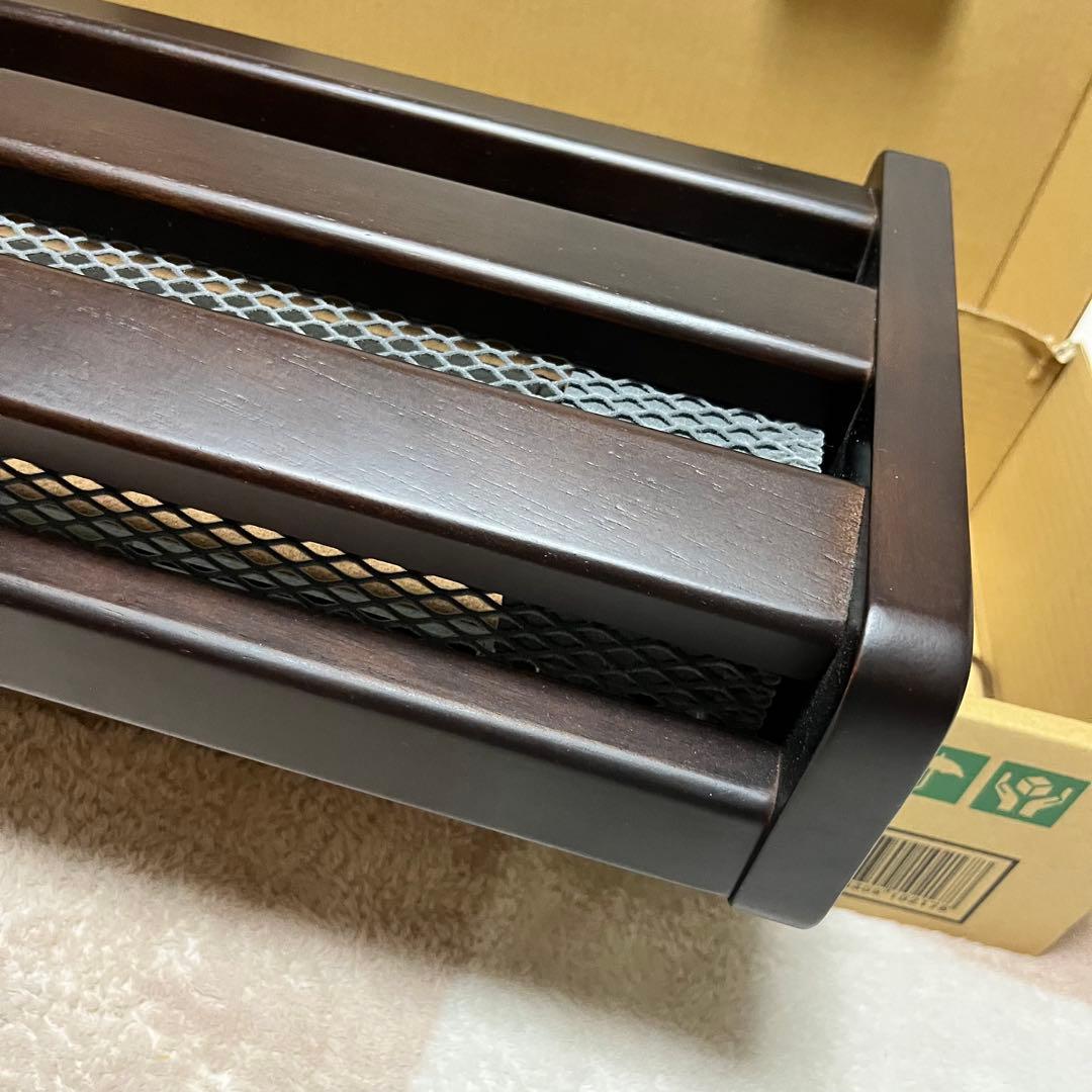 ハロゲン　木枠フットヒーター　2022年製 メトロ MFH-181ET（A）