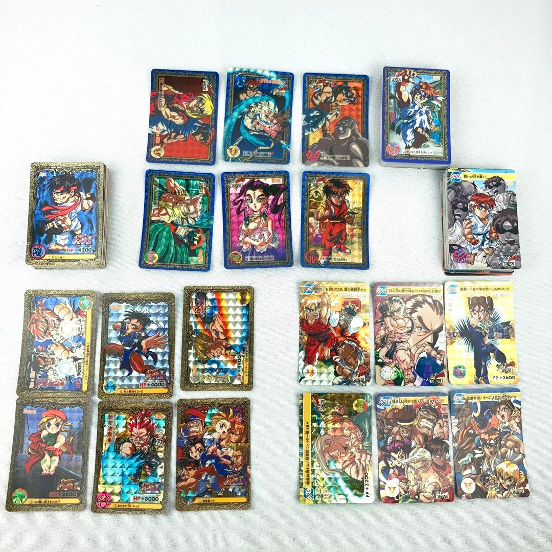 ストリートファイターⅡX ZERO カードダス フルコンプ 3弾分 126枚