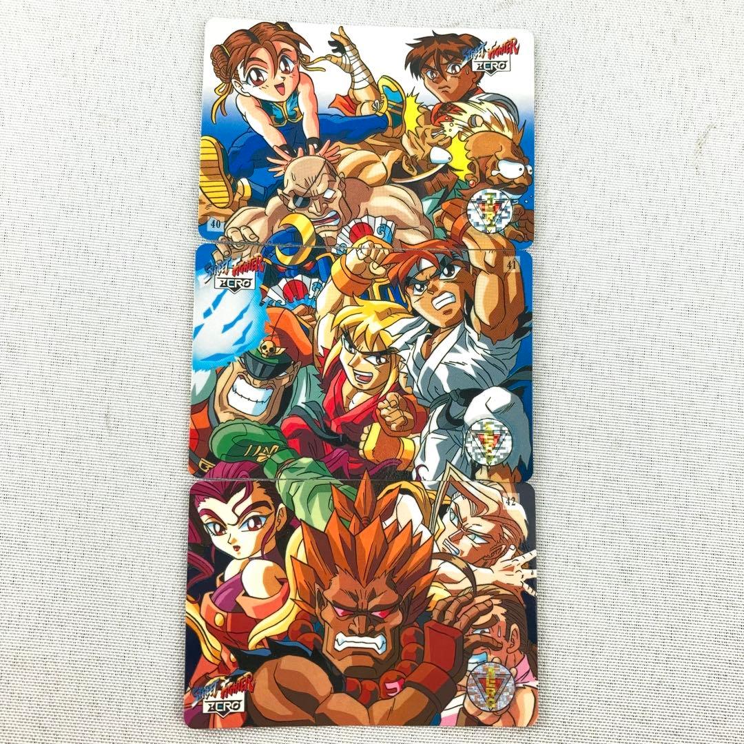 ストリートファイターⅡX ZERO カードダス フルコンプ 3弾分 126枚